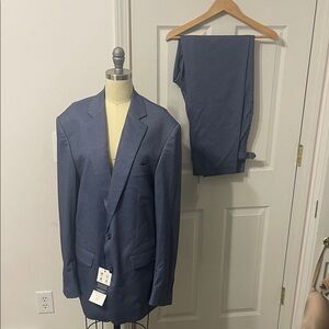 Elegant Men's Slate Suit